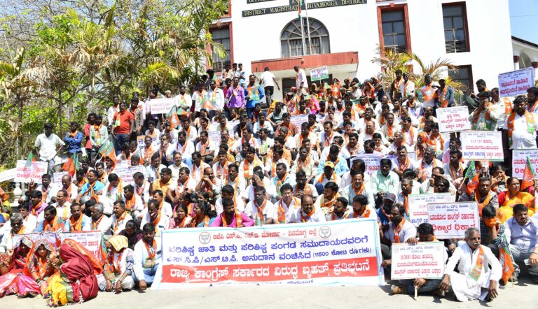 23-Bjp sc st morcha protest-dc office (1)