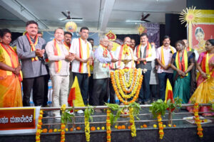 ಪೋಷಕರು ತಮ್ಮ ಮಕ್ಕಳನ್ನು ಕೋಮುವಾದ ರಾಜಕಾರಣಕ್ಕೆ ಬಲಿಕೊಡಬಾರದು/ 18ನೇ ಜಿಲ್ಲಾ ಕನ್ನಡ ಸಾಹಿತ್ಯ ಸಮ್ಮೇಳನ  ಉದ್ಘಾ ಟಣೆಯಲ್ಲಿ:ಹಿರಿಯ ಸಾಹಿತಿ ಡಾ.ಎಲ್.ಎನ್.ಮುಕುಂದರಾಜ್