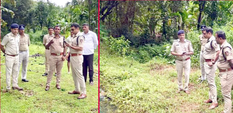 District Superintendent of Police Nikhil visits- murder-tumari